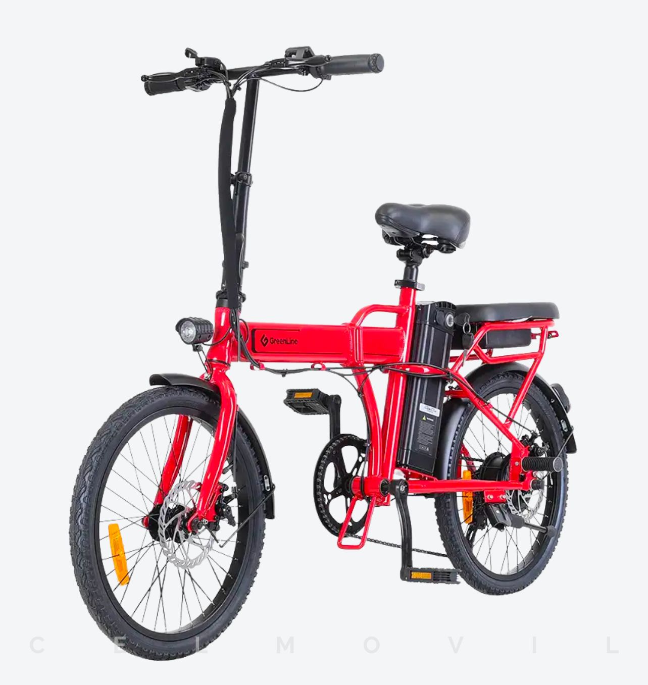 Bicicleta Eléctrica Plegable FL2, B. Litio