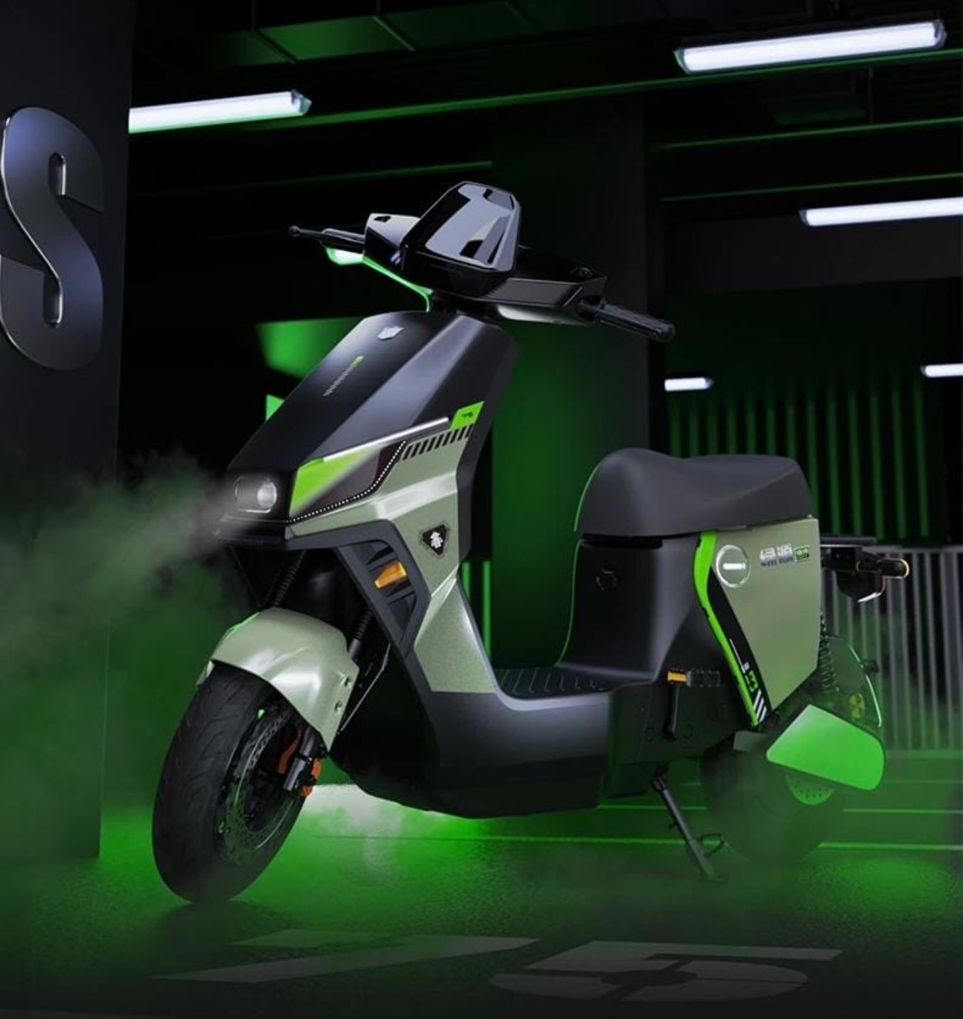 Bicimoto VMP LUYUAN ZS75, B. Litio