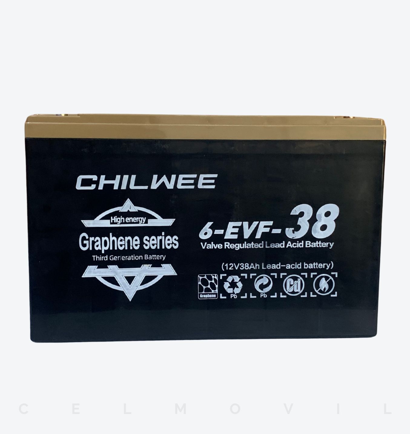 12V38AH Batería de plomo con Tecnología Grafeno