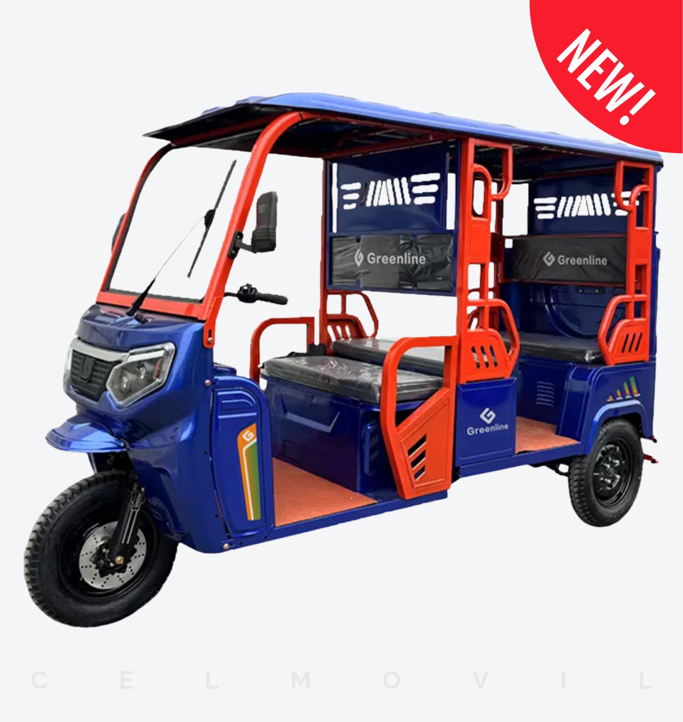 Trimoto TC-BUS 1800W, 5 PASAJEROS